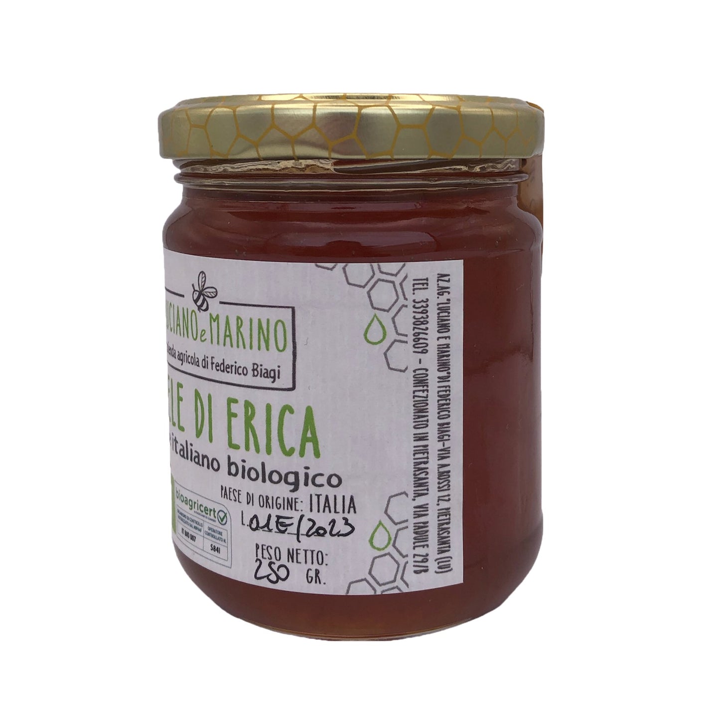 Miele di Erica BIO - 250 gr.