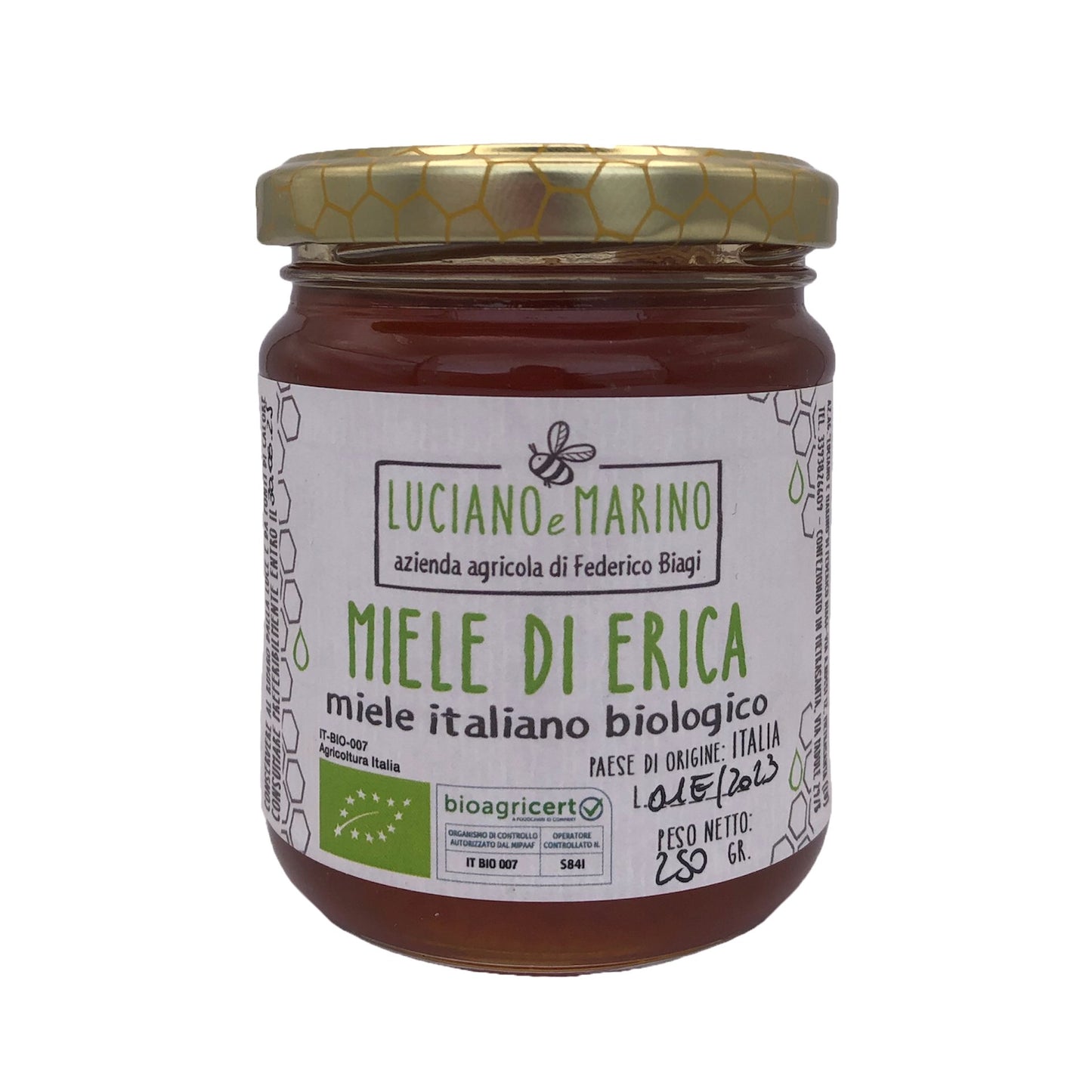 Miele di Erica BIO - 250 gr.