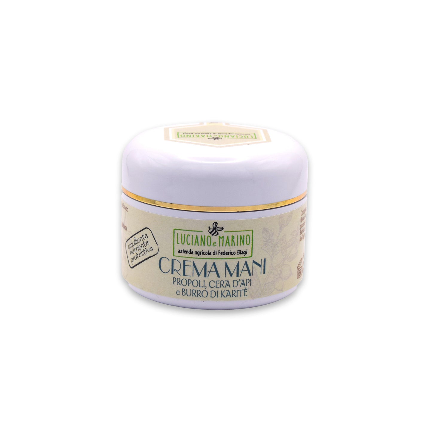 Crème mains émolliente à la propolis, cire d'abeille et beurre de karité - 50 ml