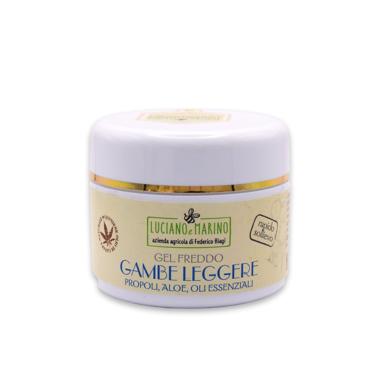 Gel Froid Jambes Légères à la propolis, aloès et huiles essentielles - 100ml