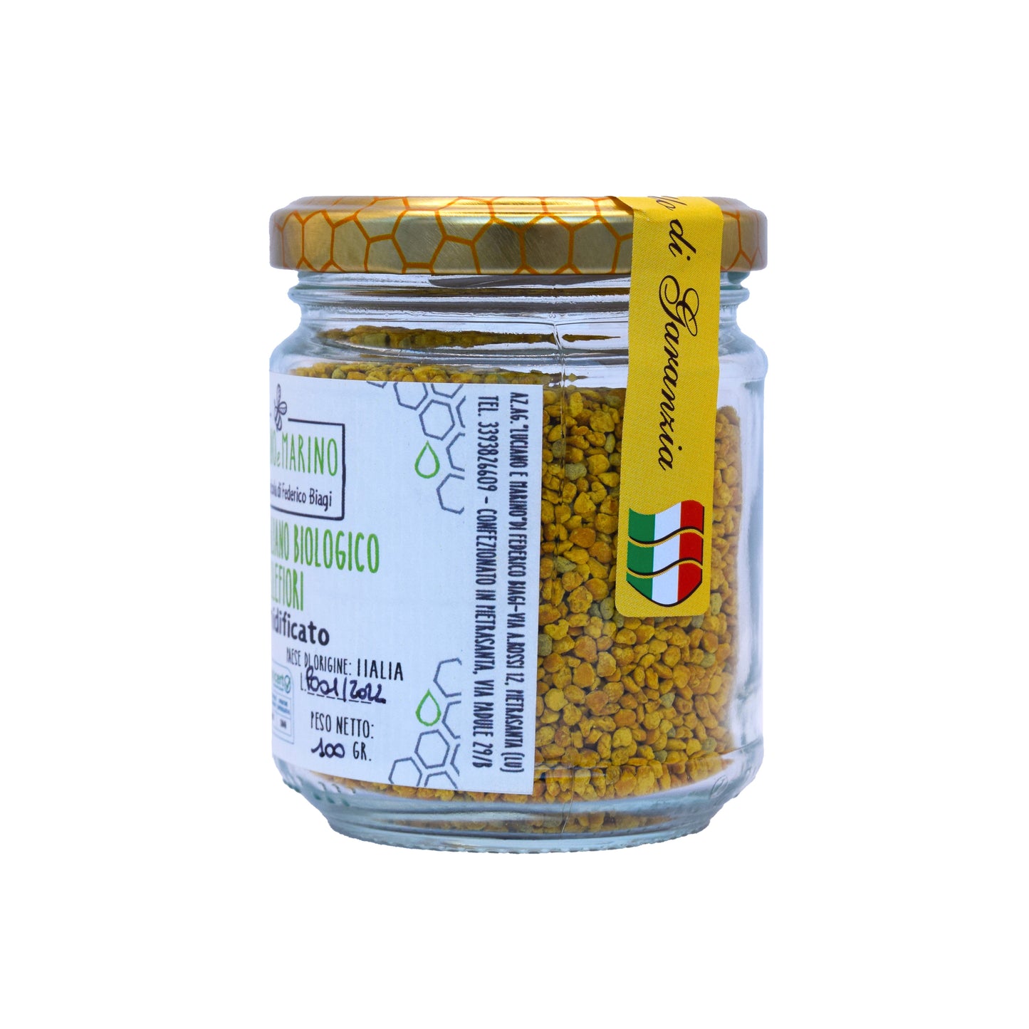 Polline Italiano Bio Millefiori deumidificato - 100g
