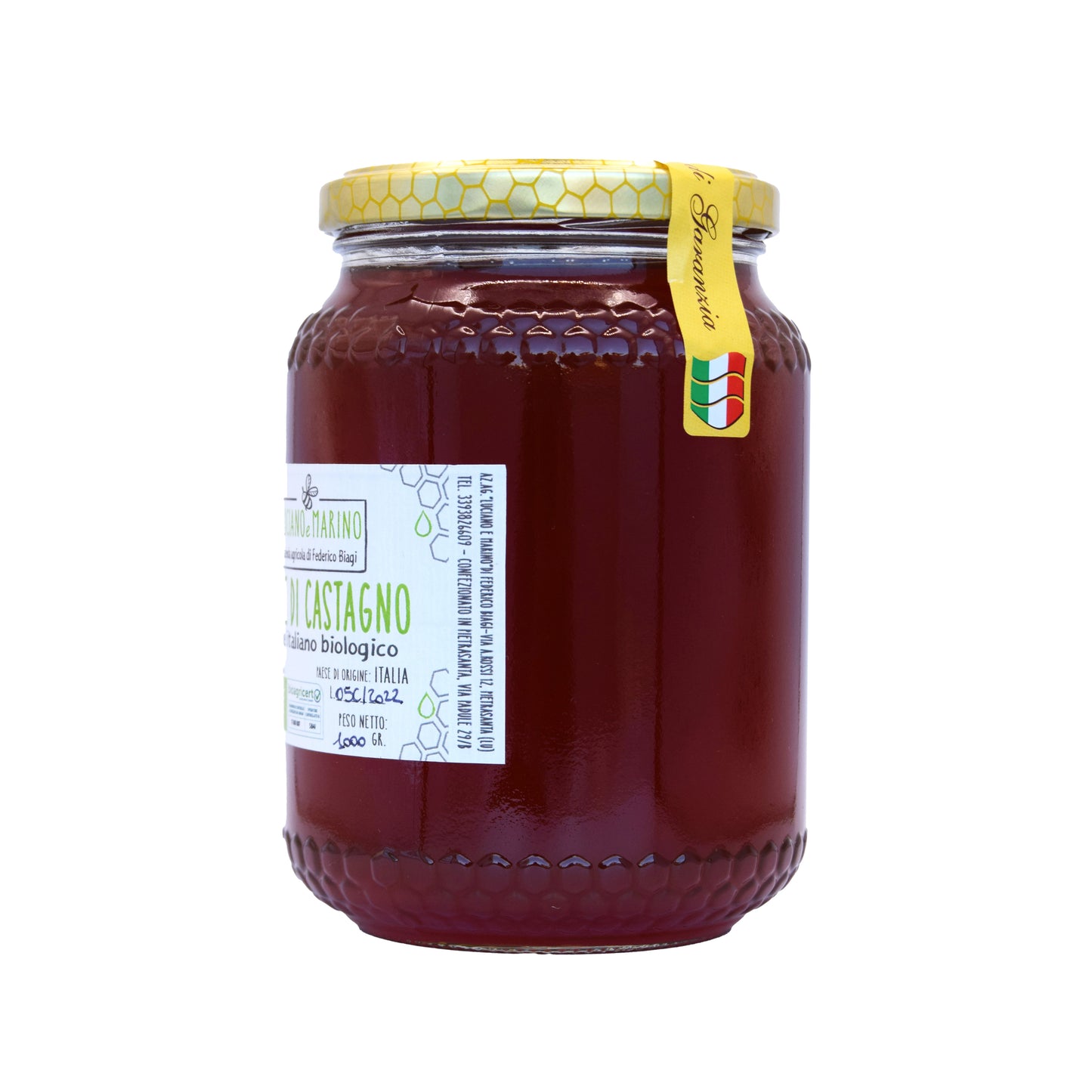 Organic Chestnut Honey - 1kg