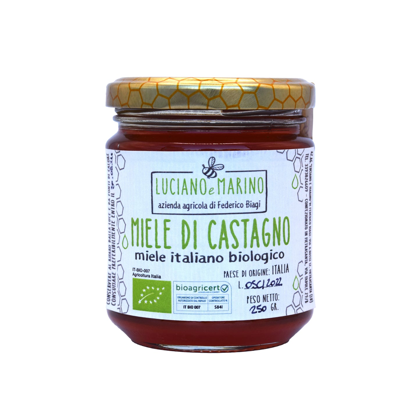 Miel de Châtaignier Bio - 250g