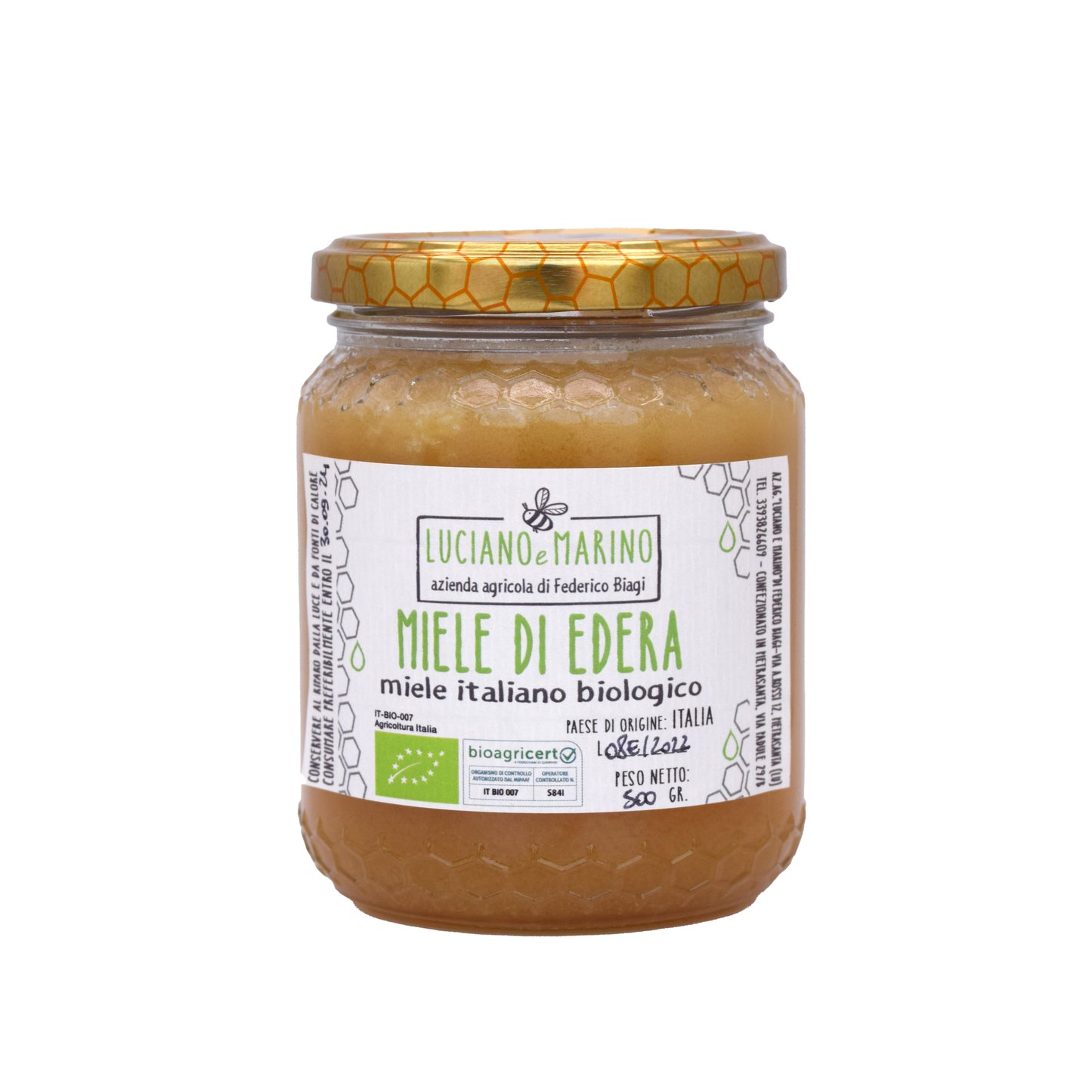Miel de Lierre BIO - 500g