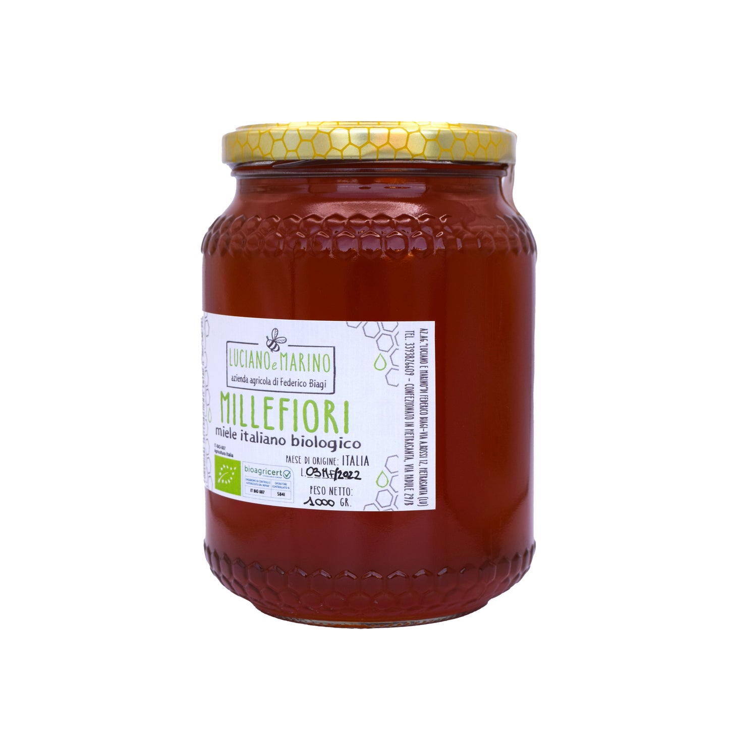 Millefiori honey BIO - 1kg