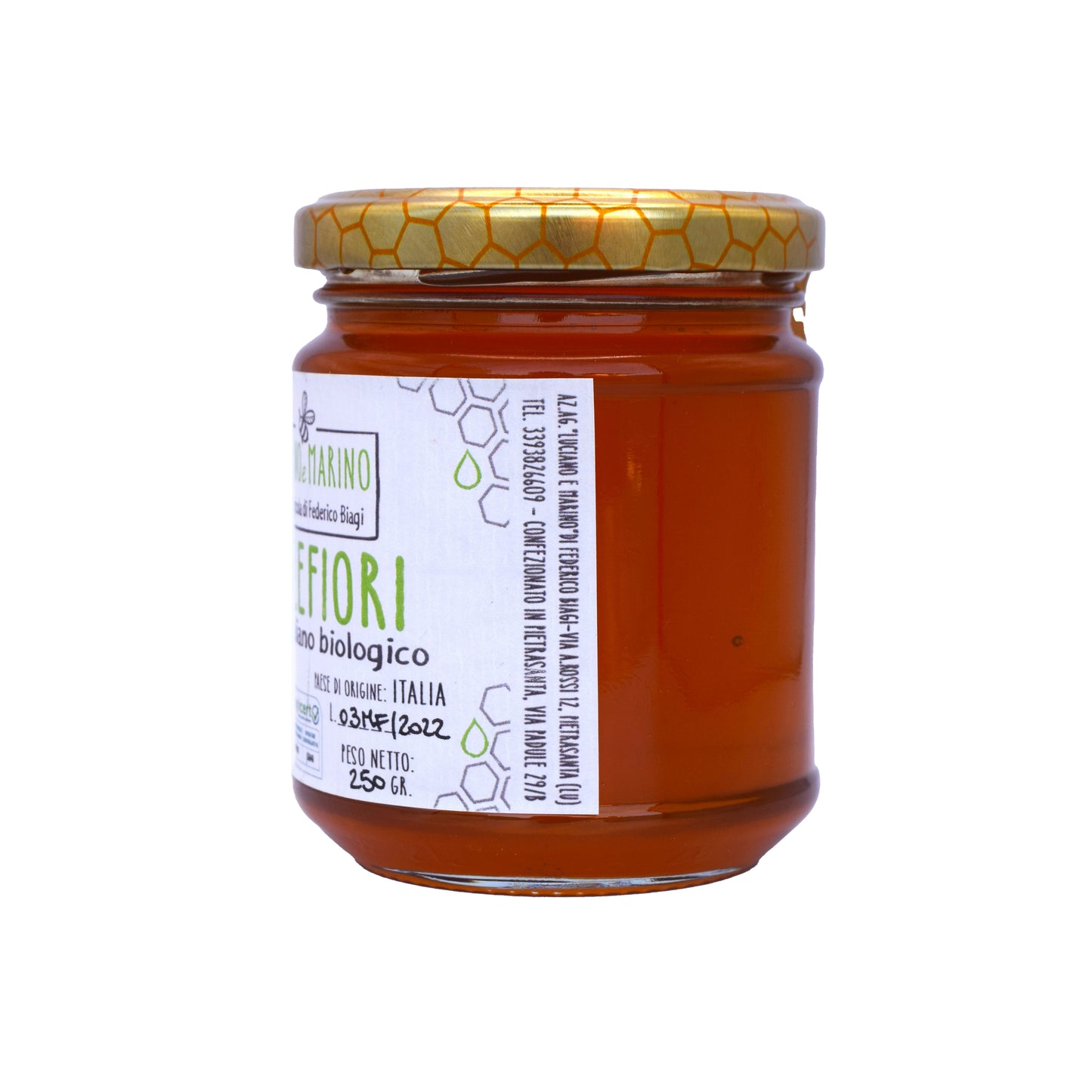 Millefiori honey BIO - 250g