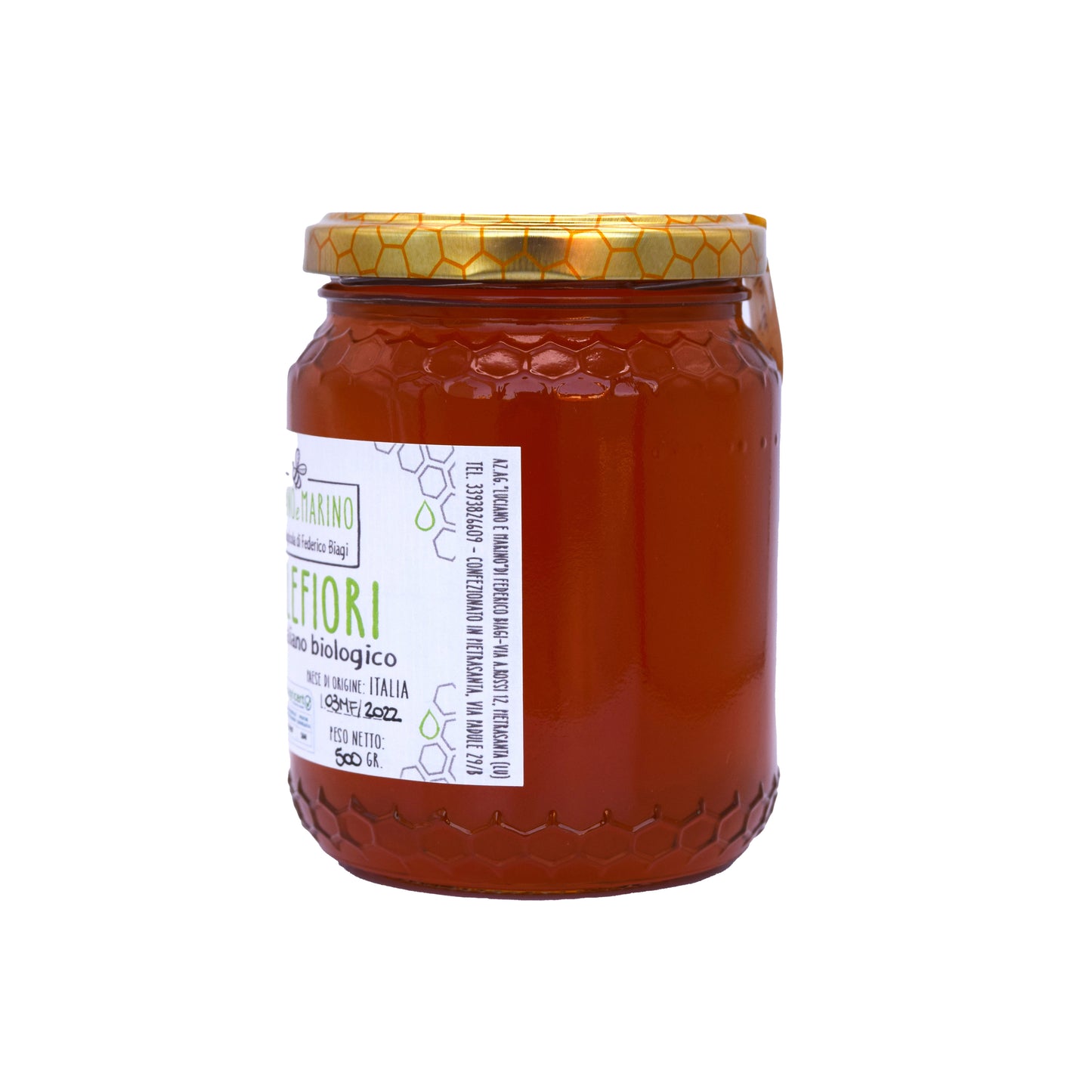 Miel millefiori BIO - 500g