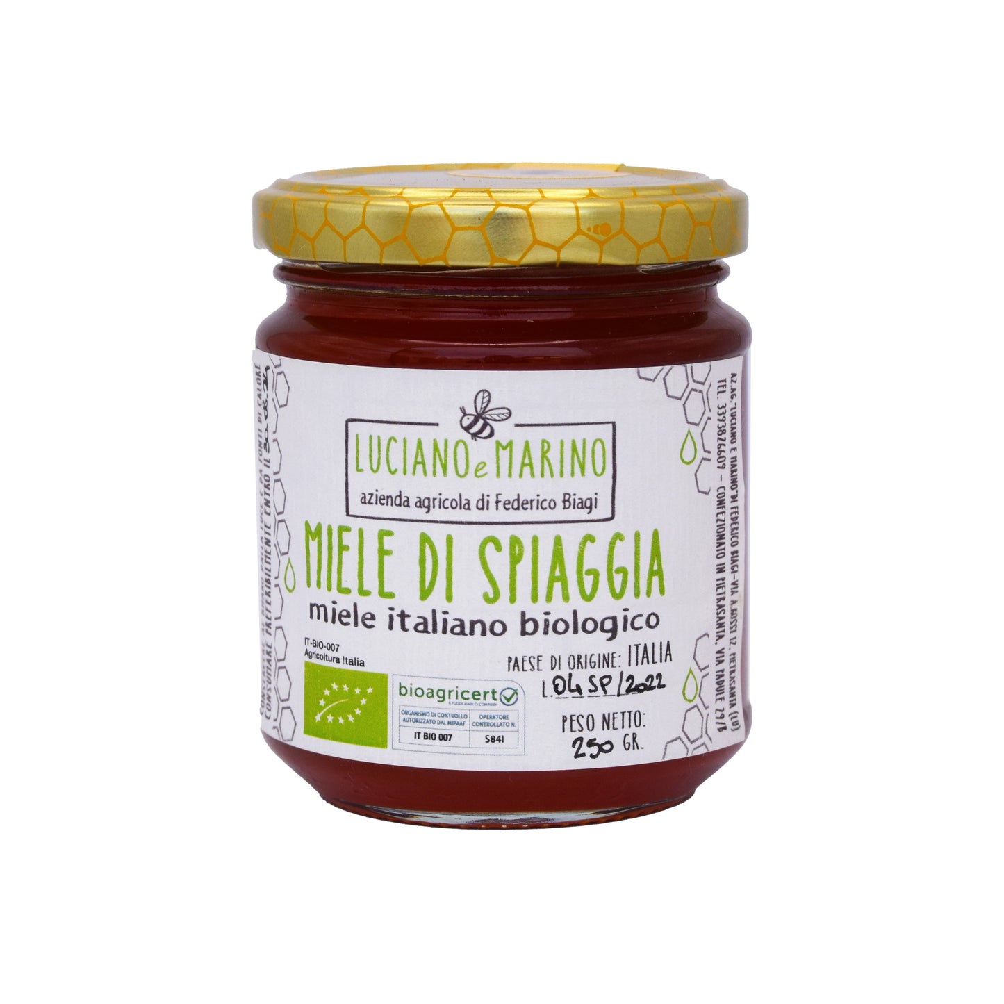 Miel de Plage Bio - 250g