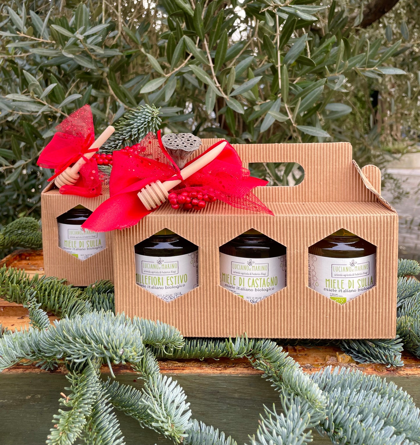 Gift Box Miele 3 tipi di miele da 250 gr. 🍯🎁