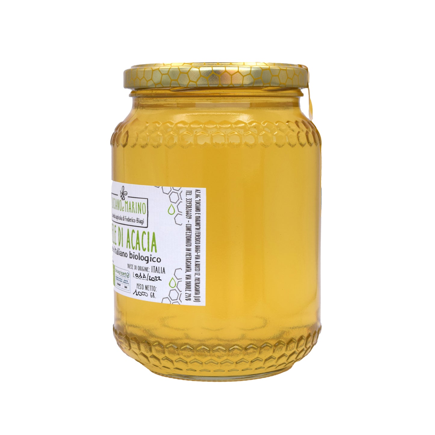Organic Acacia Honey - 1kg