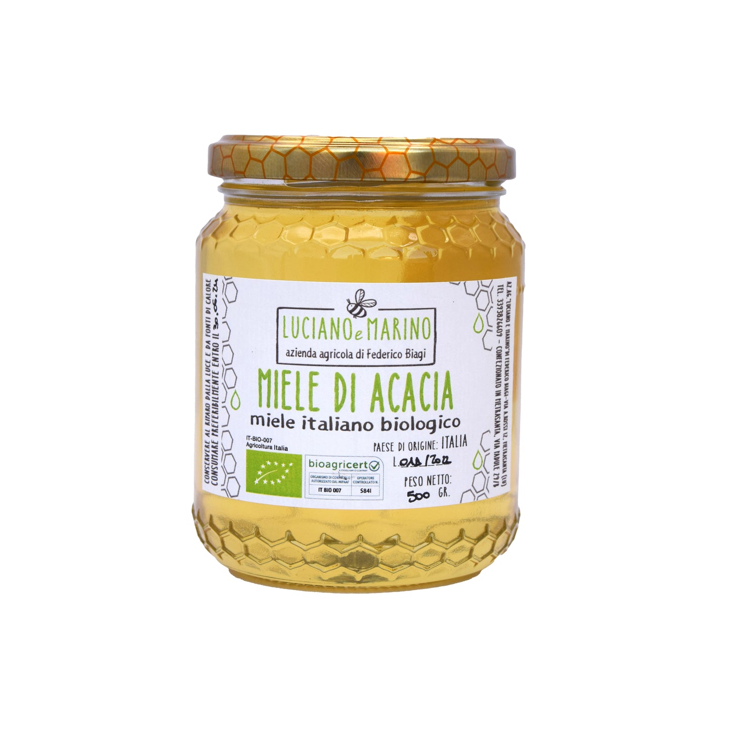 Organic Acacia Honey - 500g