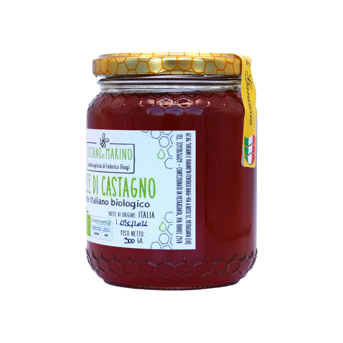 Organic Chestnut Honey - 250g